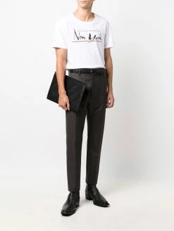 Dsquared2 pantalon de costume à fines rayures