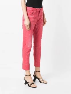 Dsquared2 jean court à effet usé