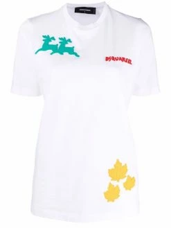 Dsquared2 t-shirt à détail de patch