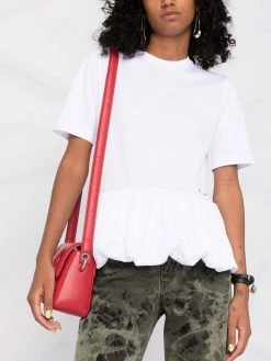 Dsquared2 t-shirt évasé à manches courtes