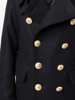 Prix Imbattable Dsquared2 Manteau croisé à détail embossé manteaux croisés homme 11 Dsquared2 manteau croisé à détail embossé