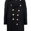 Prix Imbattable Dsquared2 Manteau croisé à détail embossé manteaux croisés homme 1 Dsquared2 manteau croisé à détail embossé