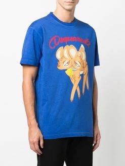 Dsquared2 T shirt Bambi à logo imprimé Prix De Rêve t-shirts homme 9 Dsquared2 t-shirt Bambi à logo imprimé