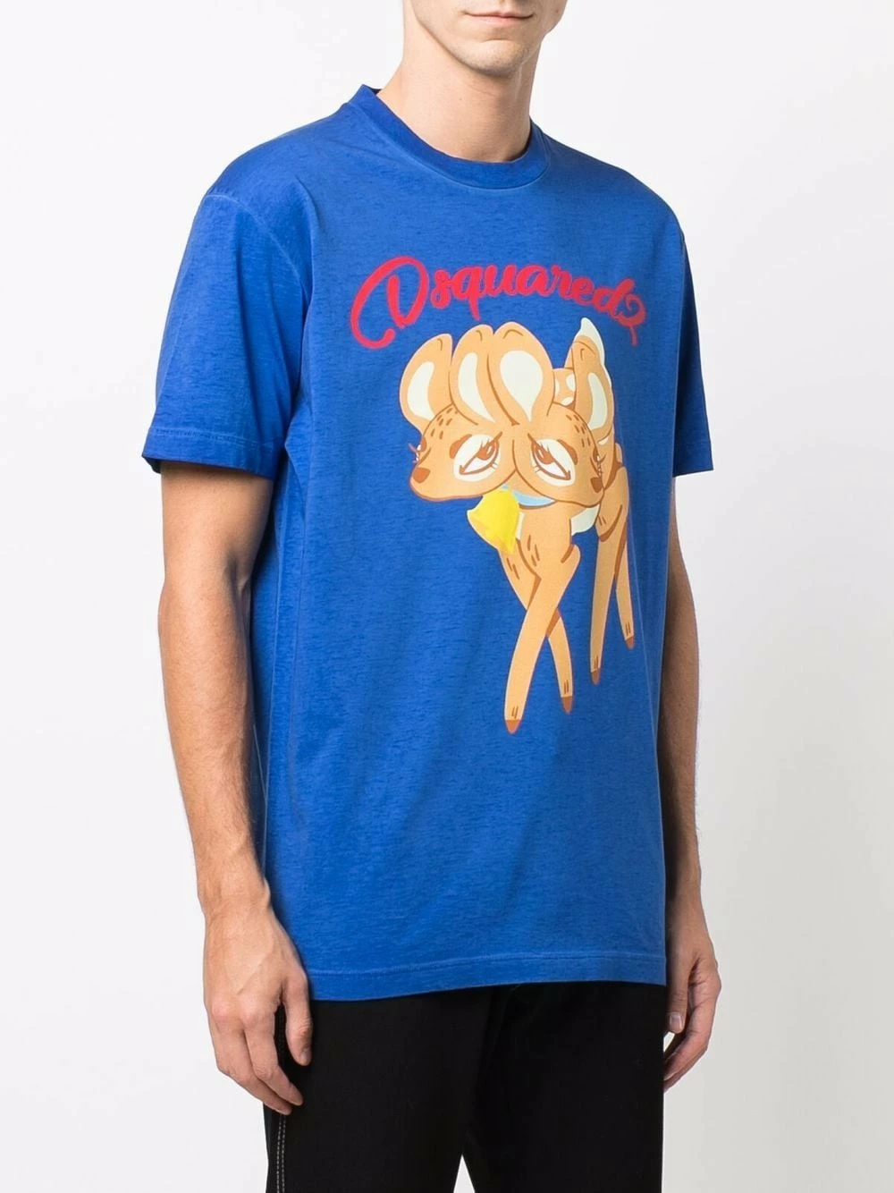 Dsquared2 T shirt Bambi à logo imprimé Prix De Rêve t-shirts homme 5 Dsquared2 t-shirt Bambi à logo imprimé