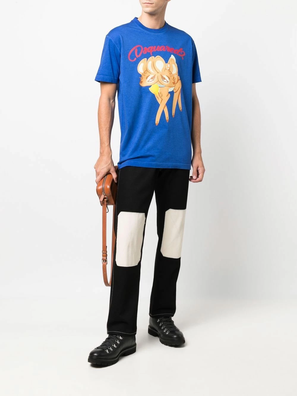 Dsquared2 T shirt Bambi à logo imprimé Prix De Rêve t-shirts homme 4 Dsquared2 t-shirt Bambi à logo imprimé