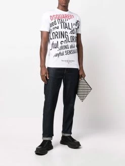 Dsquared2 t-shirt à logo imprimé