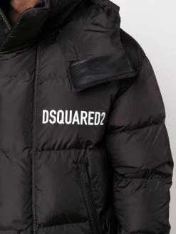 Dsquared2 doudoune à logo imprimé