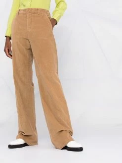 Dsquared2 Prix Exclusifs Pantalon droit en velours côtelé pantalons droits femme 14 Dsquared2 pantalon droit en velours côtelé