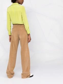 Dsquared2 Prix Exclusifs Pantalon droit en velours côtelé pantalons droits femme 15 Dsquared2 pantalon droit en velours côtelé