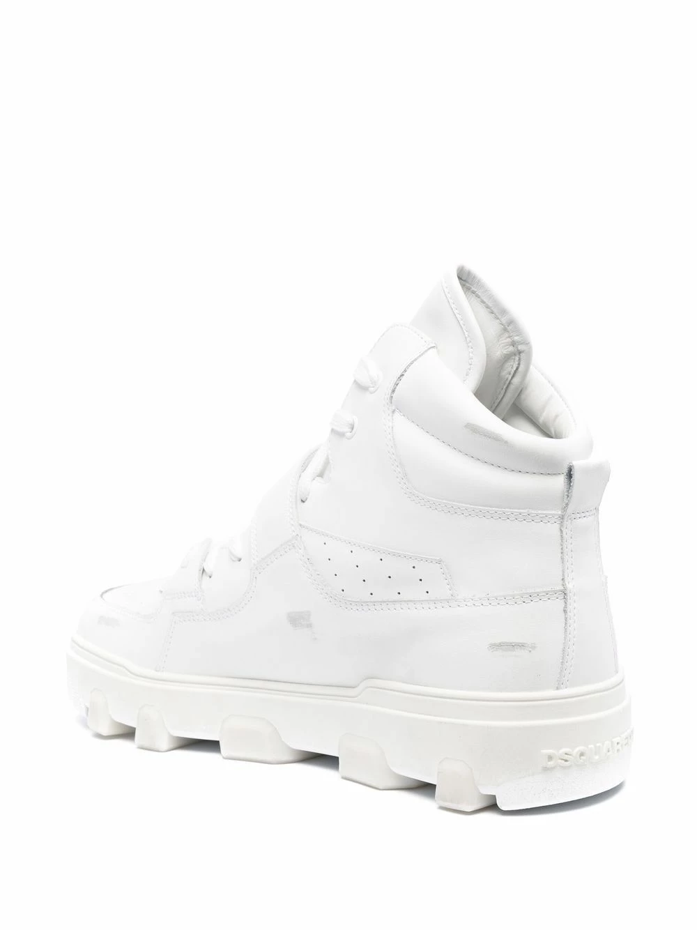 Vendre Dsquared2 Baskets montantes Basket en cuir homme 5 Dsquared2 baskets montantes Basket en cuir