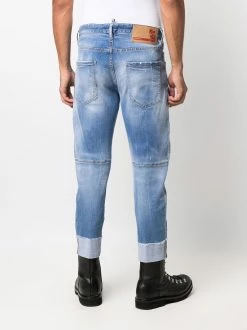 Dsquared2 jean à effet usé