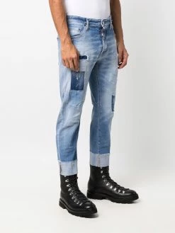 Dsquared2 jean à effet usé