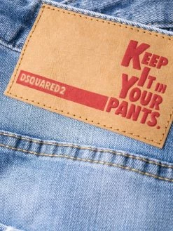 Dsquared2 jean à effet usé