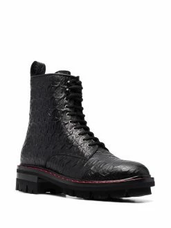 Dsquared2 bottines lacées en cuir