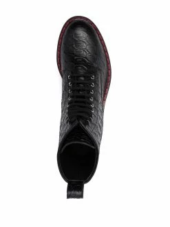 Dsquared2 bottines lacées en cuir