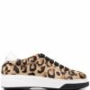 Dsquared2 baskets lacées à imprimé léopard