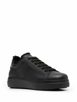 Dsquared2 baskets Bumper en cuir