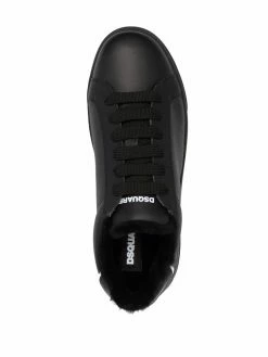 Dsquared2 baskets Bumper en cuir