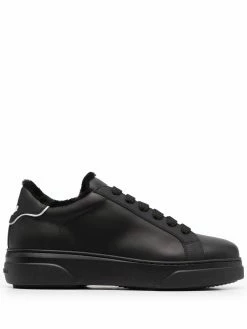 Dsquared2 baskets Bumper en cuir