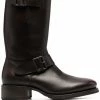 Dsquared2 bottes en cuir