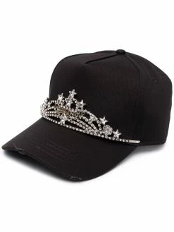 Dsquared2 casquette à détail de tiara