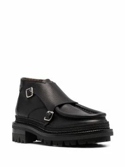 Dsquared2 bottines en cuir à boucles