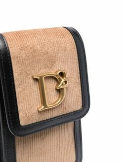 Dsquared2 sac à bandoulière en velours côtelé