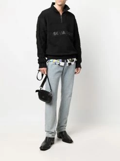 Dsquared2 pull à col zippé