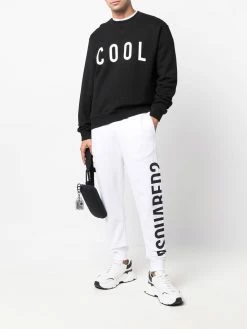 Dsquared2 sweat Icon à slogan imprimé