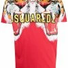 Dsquared2 t-shirt à imprimé tigre