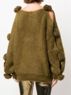 Dsquared2 pull oversize à détail de pompon