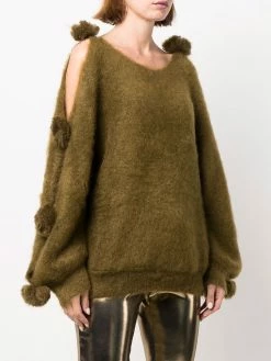 Dsquared2 pull oversize à détail de pompon