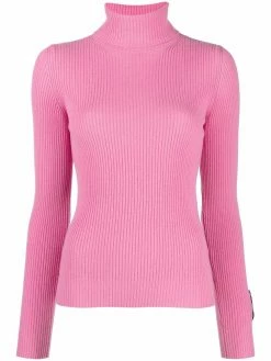 Dsquared2 pull nervuré à détail de patch