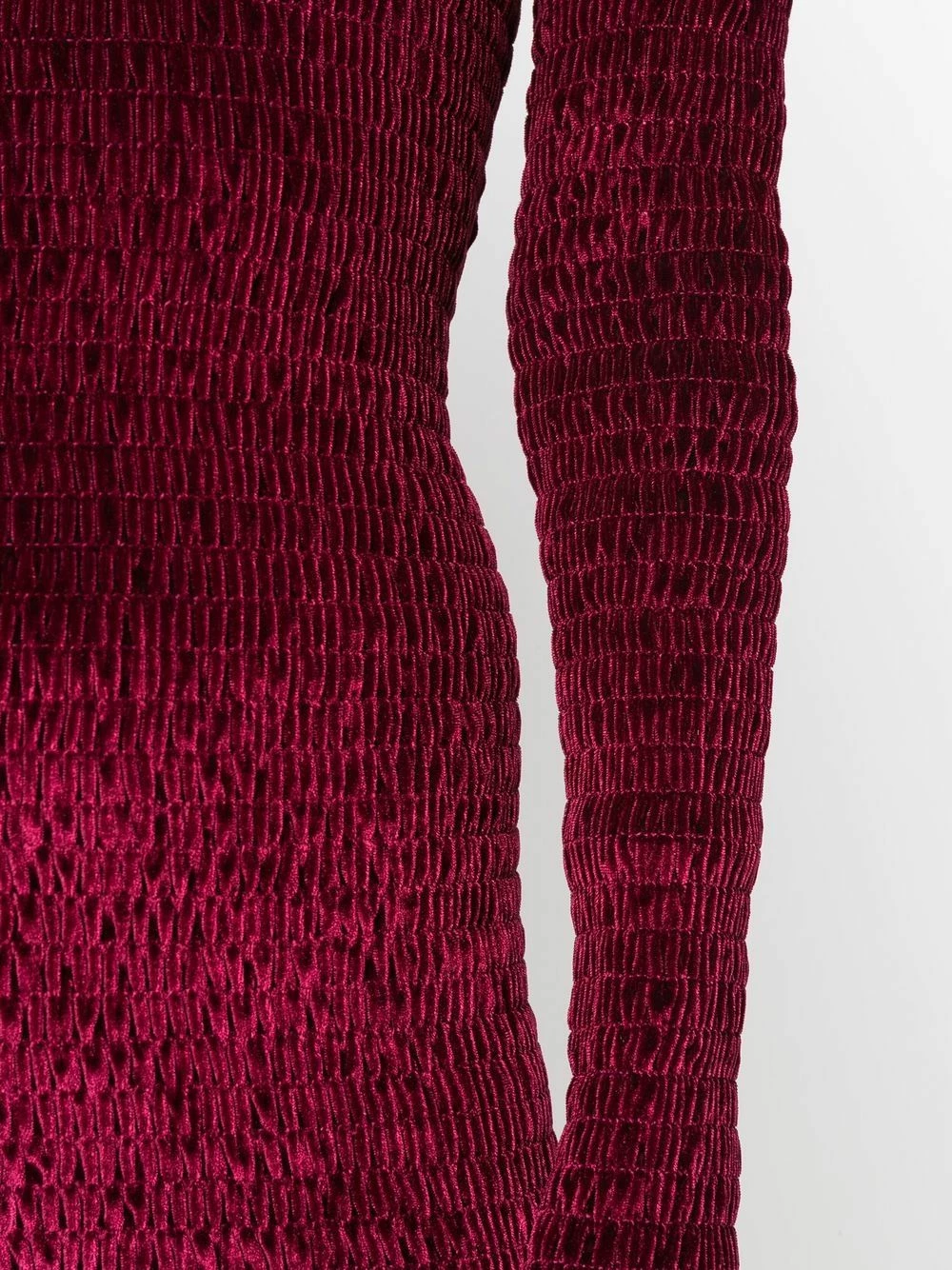 Dsquared2 Robe courte volantée en velours Promos robes de jour femme 7 Dsquared2 robe courte volantée en velours