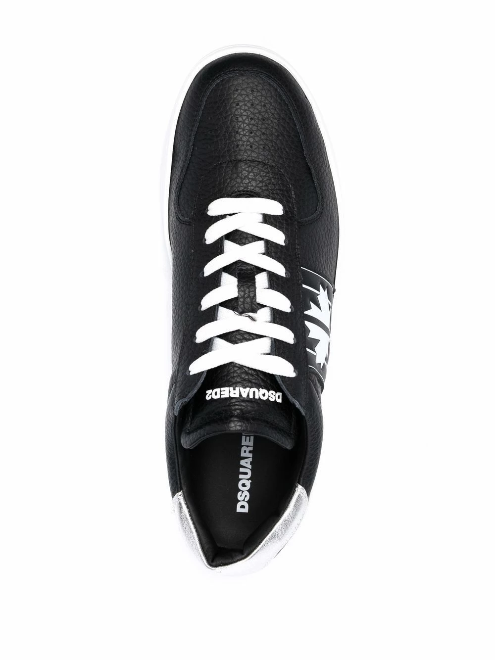 Prix Compétitif Dsquared2 Baskets à logo embossé baskets basses homme 6 Dsquared2 baskets à logo embossé