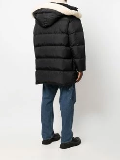 Dsquared2 doudoune à bords lainés