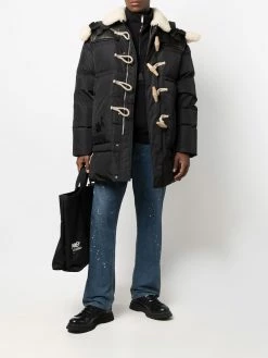 Dsquared2 doudoune à bords lainés
