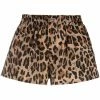 Dsquared2 short à imprimé léopard