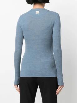 Dsquared2 haut en maille nervurée à encolure arrondie