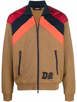 Dsquared2 veste bomber colour block