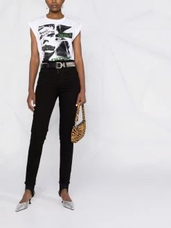 Dsquared2 jean à taille haute