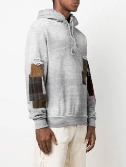 Dsquared2 hoodie à détail patchwork