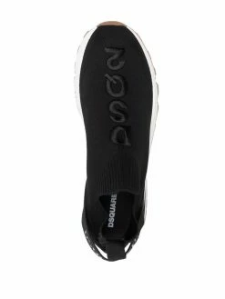 Dsquared2 baskets à logo brodé