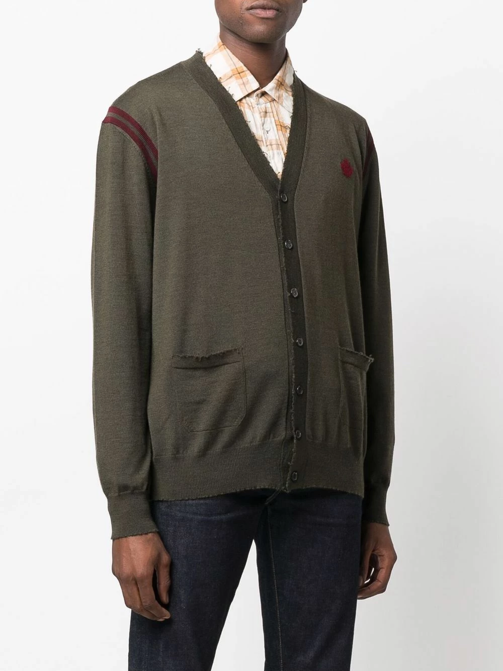 Dsquared2 Produit de première qualité Cardigan à patch Maple Leaf cardigans homme 5 Dsquared2 cardigan à patch Maple Leaf