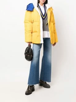 Dsquared2 doudoune à logo poitrine imprimé