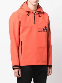 Dsquared2 veste zippée à capuche