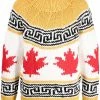 Dsquared2 pull en maille intarsia