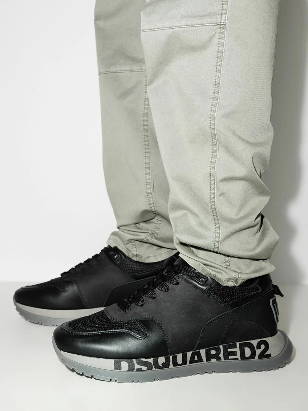 Dsquared2 Baskets Running Back Icon Faible Prix baskets basses homme 5 Dsquared2 baskets Running Back Icon