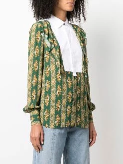 Dsquared2 chemise à empiècements contrastants