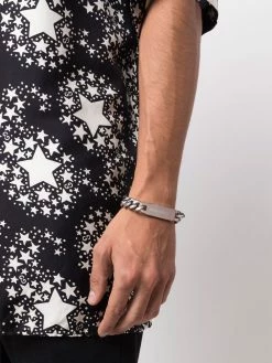 Dsquared2 bracelet en chaîne à plaque logo